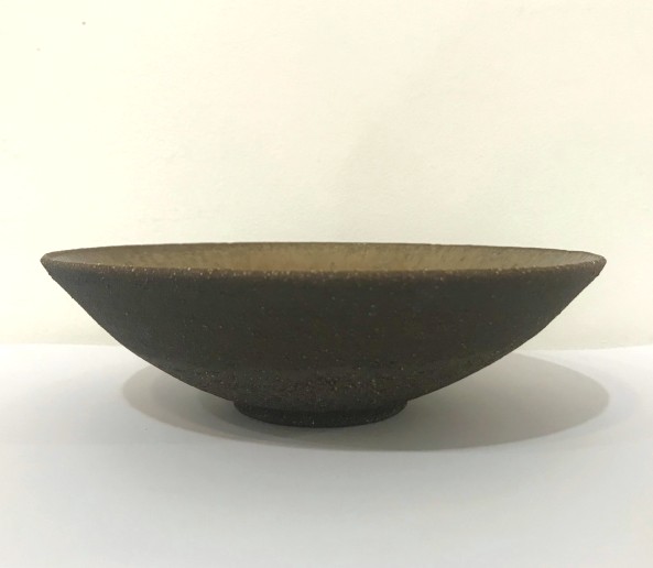 'Textured Black Bowl ' by artist Robert Hunter